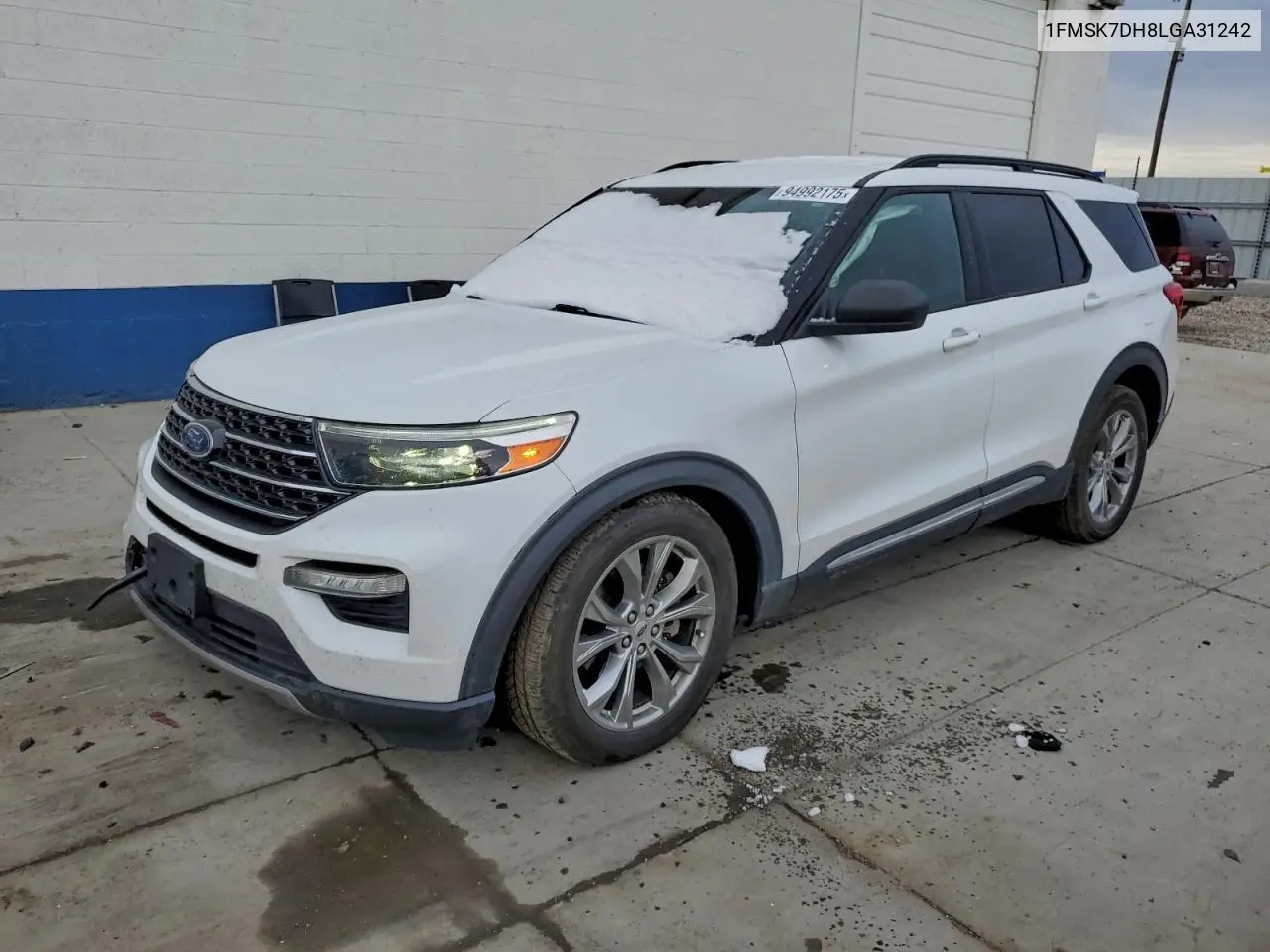 1FMSK7DH8LGA31242 2020 Ford Explorer Xlt