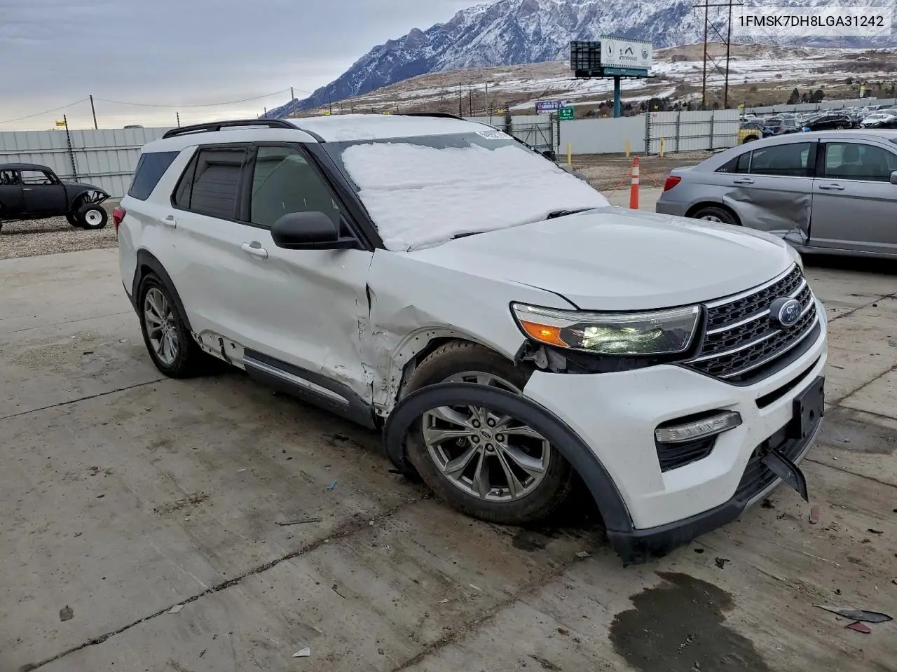 1FMSK7DH8LGA31242 2020 Ford Explorer Xlt