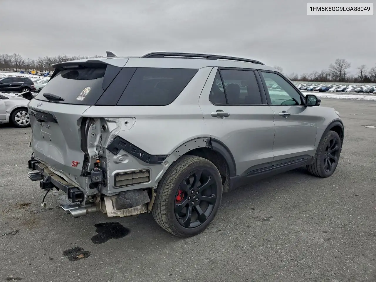 1FM5K8GC9LGA88049 2020 Ford Explorer St