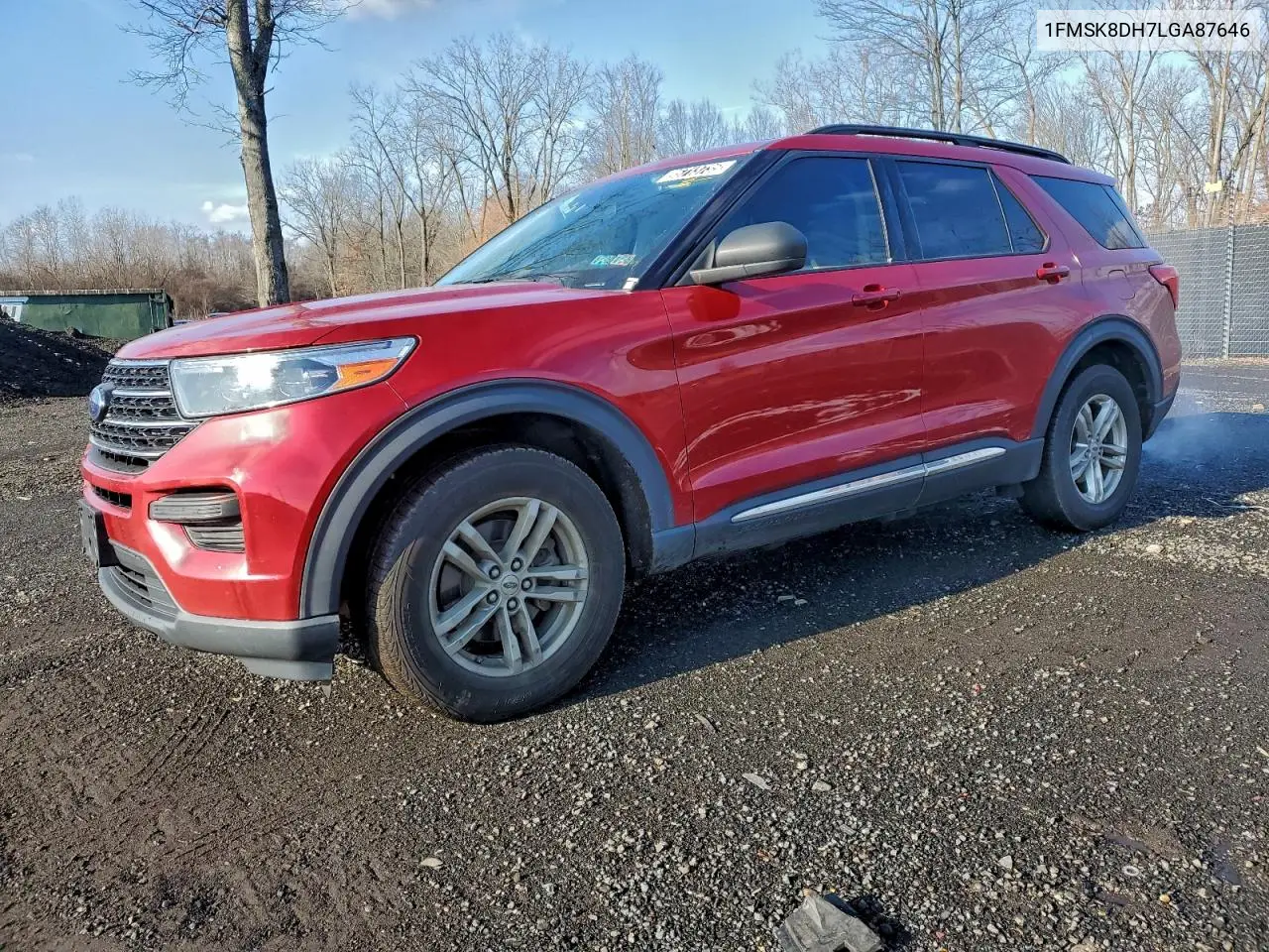1FMSK8DH7LGA87646 2020 Ford Explorer Xlt