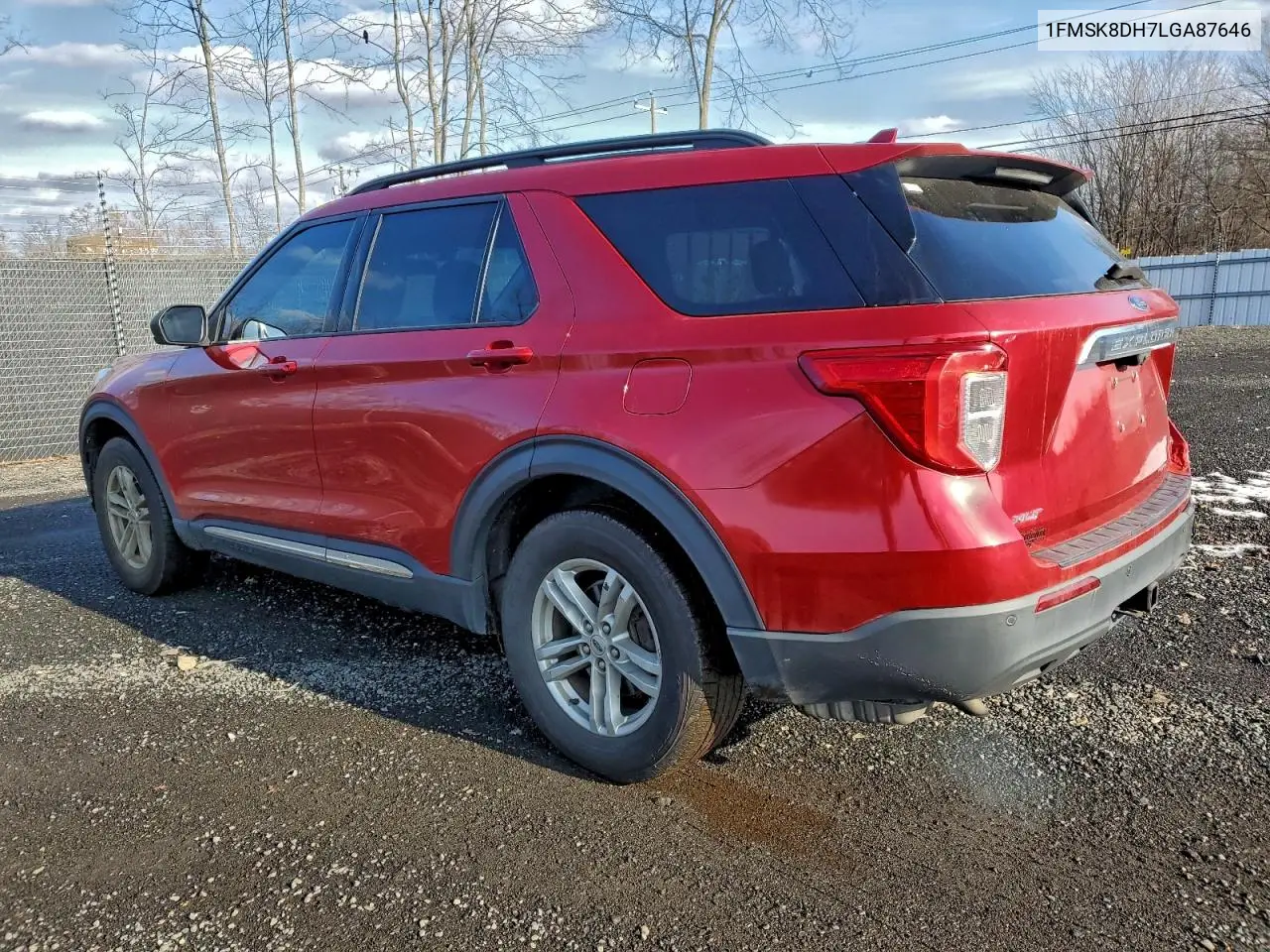 1FMSK8DH7LGA87646 2020 Ford Explorer Xlt