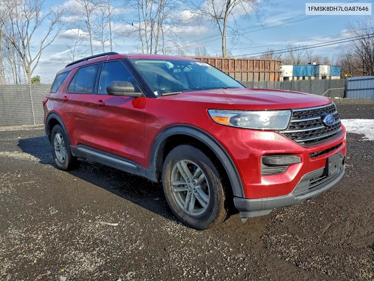 1FMSK8DH7LGA87646 2020 Ford Explorer Xlt