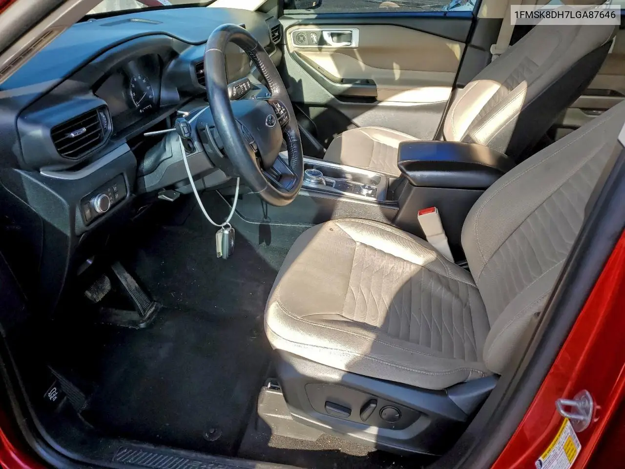 1FMSK8DH7LGA87646 2020 Ford Explorer Xlt