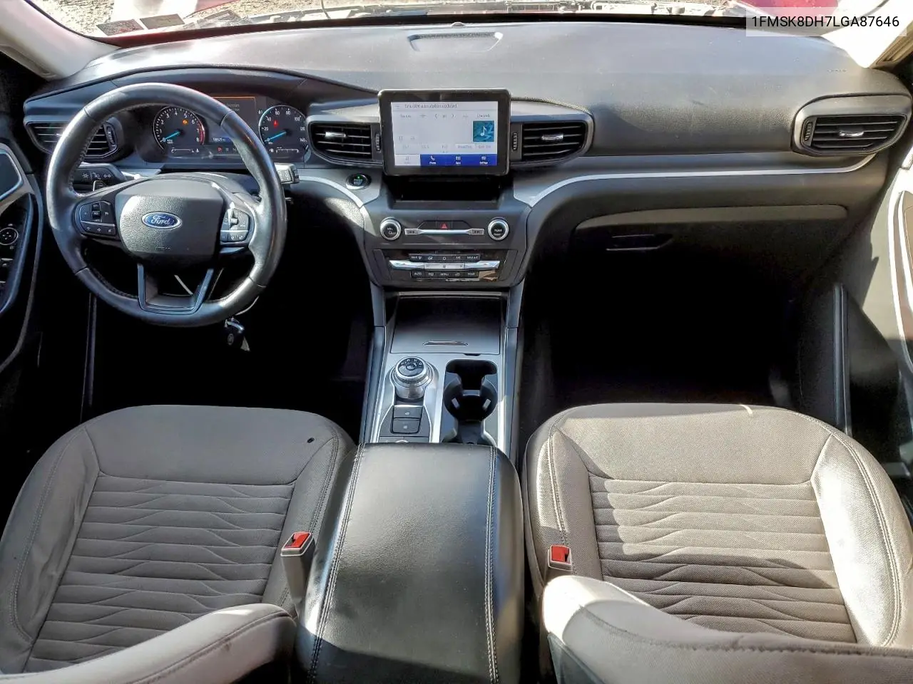 1FMSK8DH7LGA87646 2020 Ford Explorer Xlt