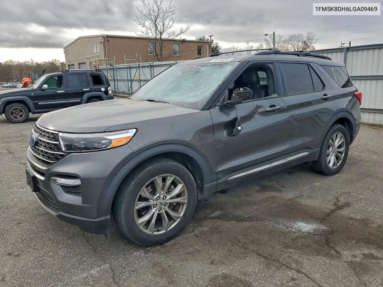 1FMSK8DH6LGA09469 2020 Ford Explorer Xlt