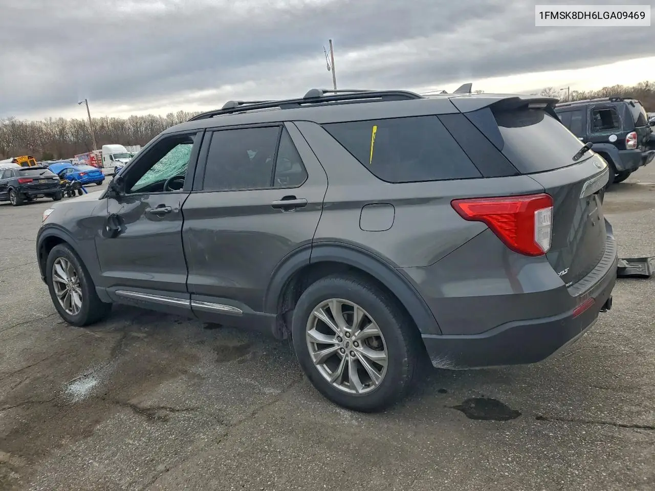 1FMSK8DH6LGA09469 2020 Ford Explorer Xlt