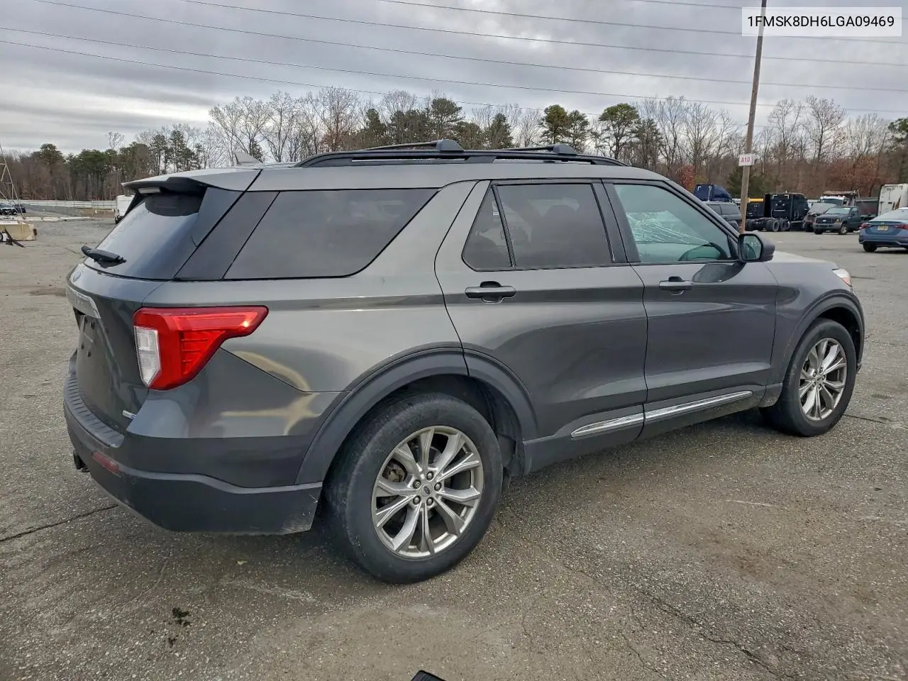 1FMSK8DH6LGA09469 2020 Ford Explorer Xlt