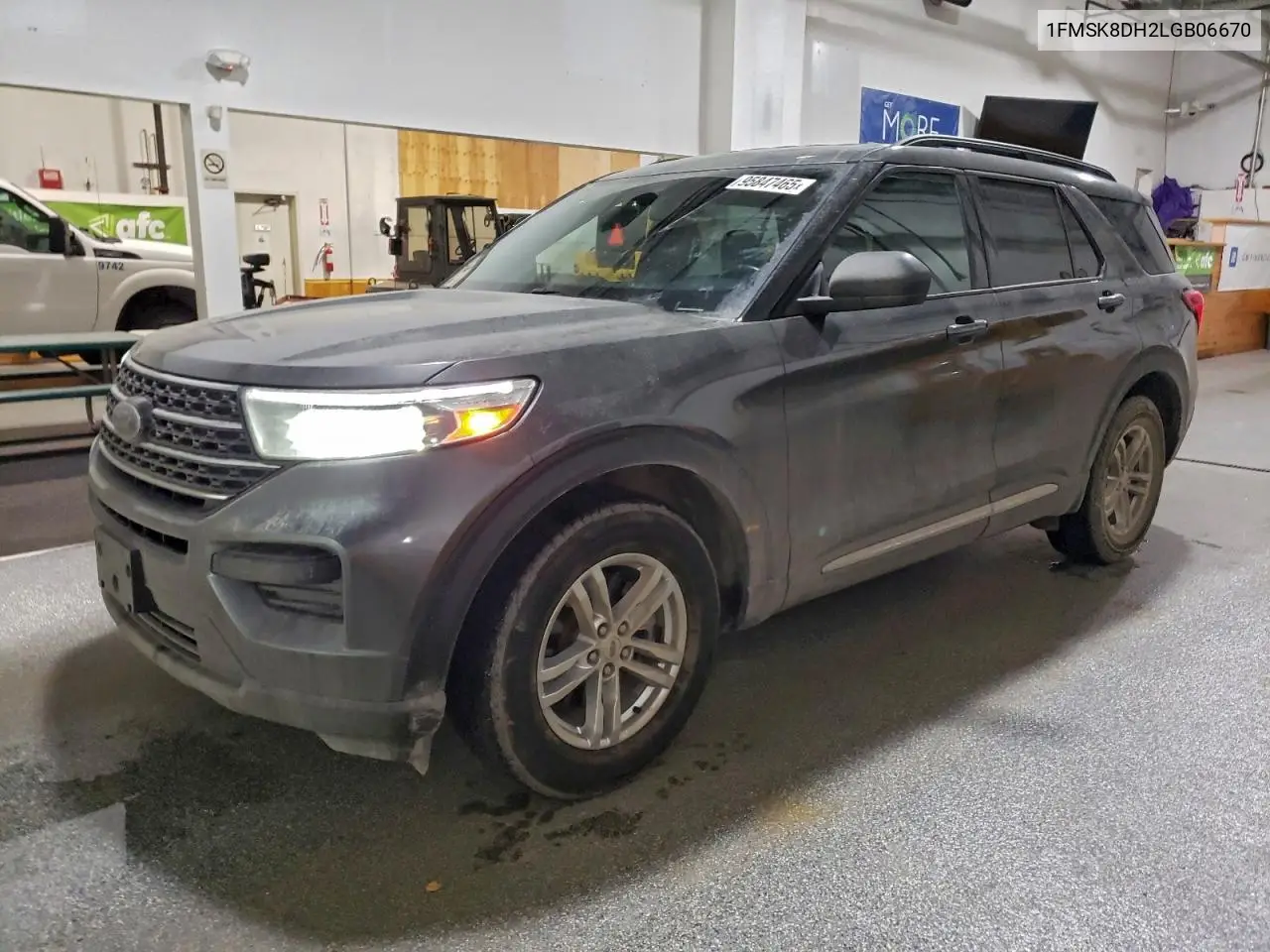 1FMSK8DH2LGB06670 2020 Ford Explorer Xlt