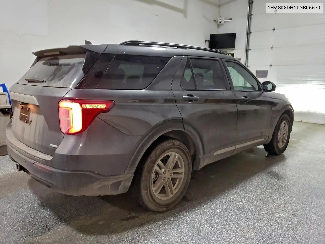 1FMSK8DH2LGB06670 2020 Ford Explorer Xlt