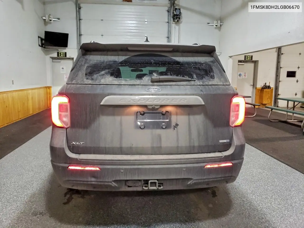 1FMSK8DH2LGB06670 2020 Ford Explorer Xlt
