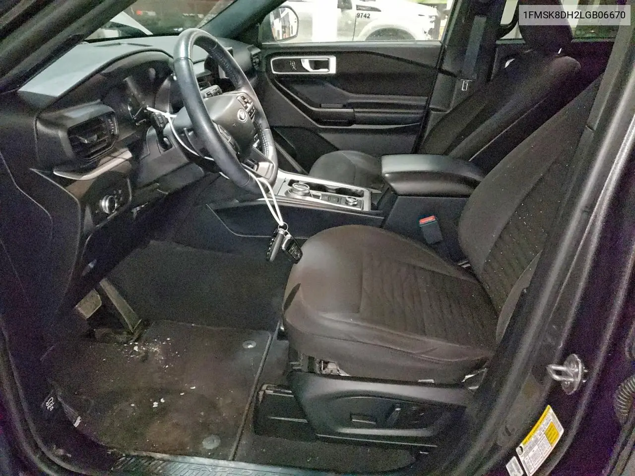1FMSK8DH2LGB06670 2020 Ford Explorer Xlt