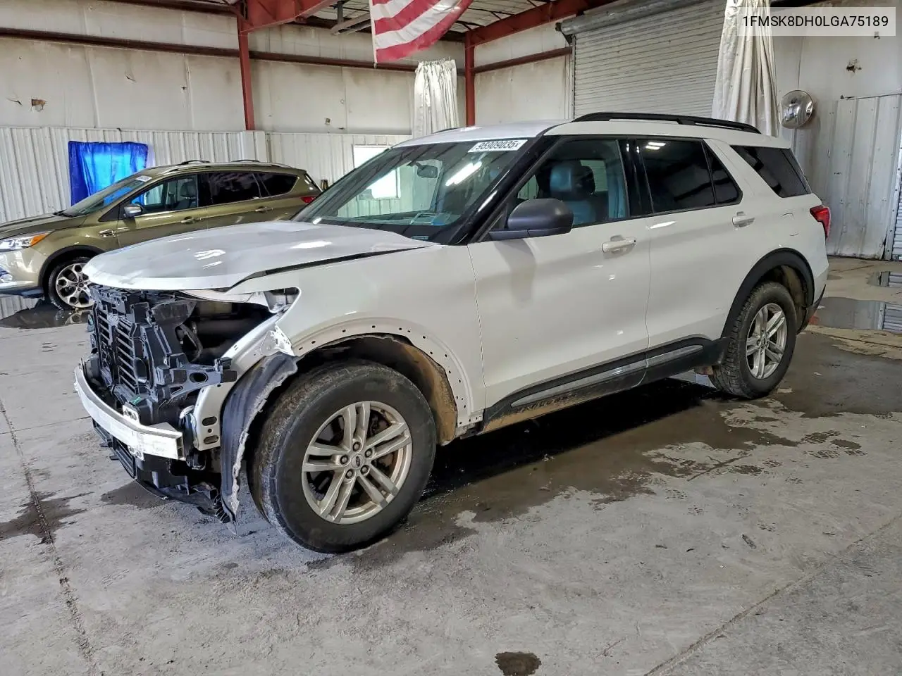 1FMSK8DH0LGA75189 2020 Ford Explorer Xlt