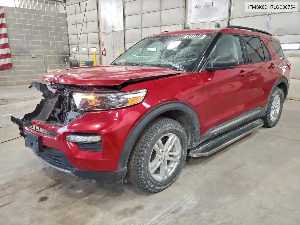 1FMSK8DH7LGC88754 2020 Ford Explorer Xlt
