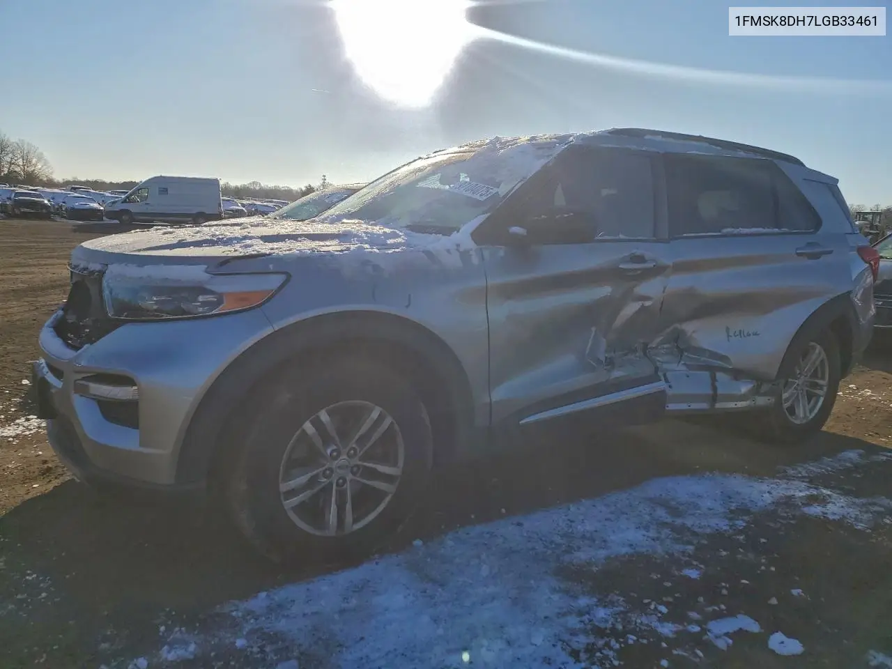 1FMSK8DH7LGB33461 2020 Ford Explorer Xlt
