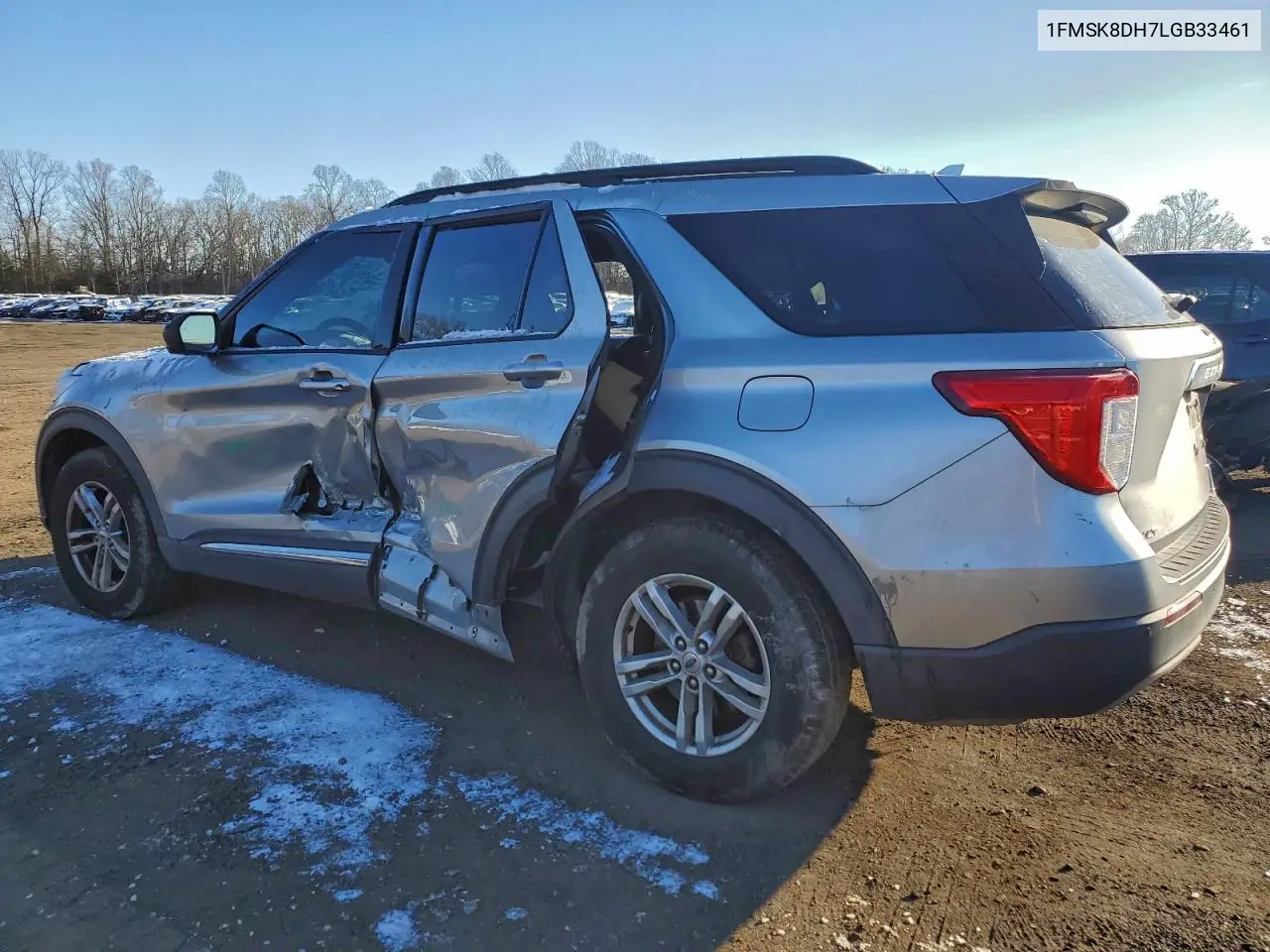 1FMSK8DH7LGB33461 2020 Ford Explorer Xlt