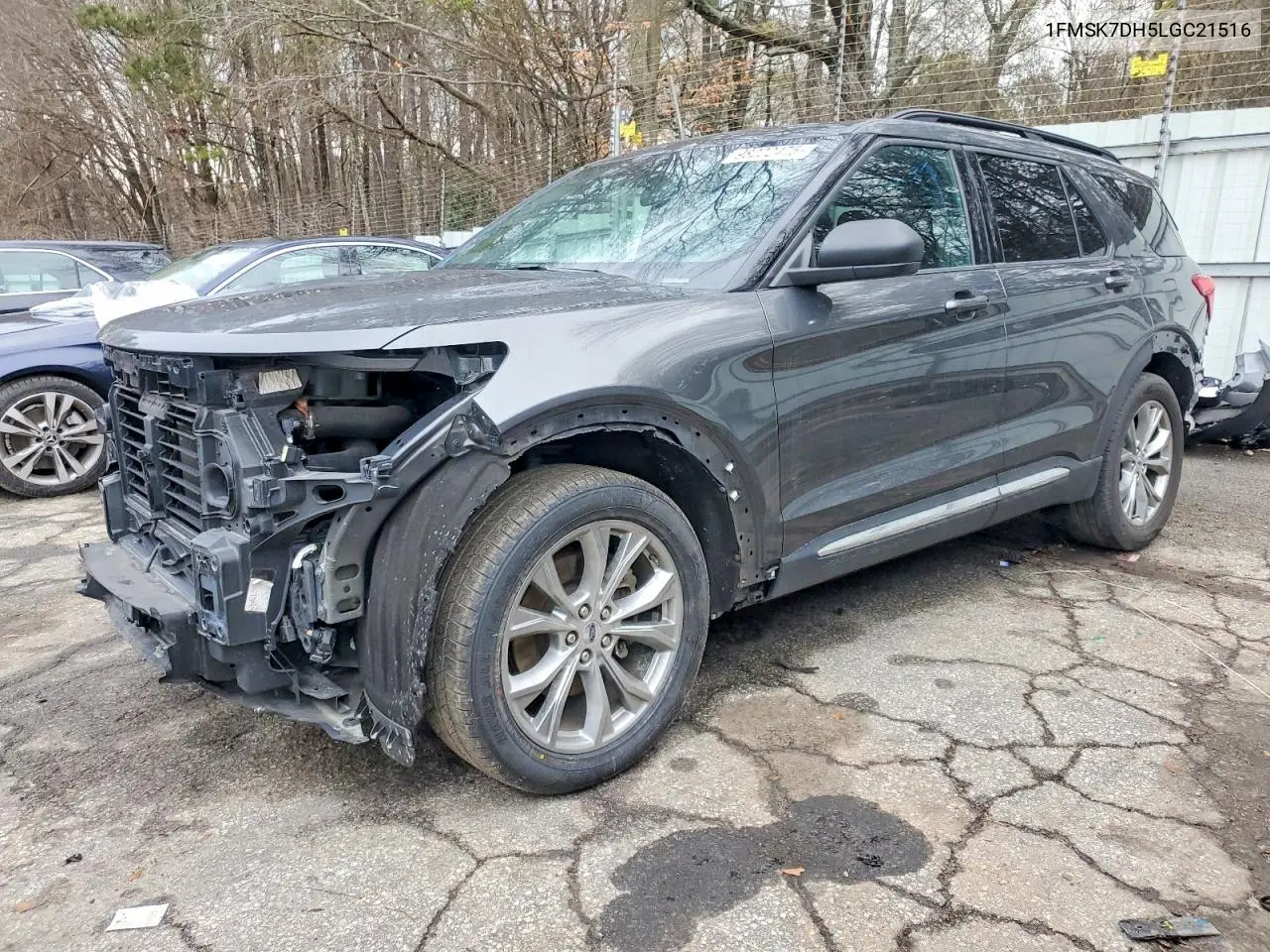 1FMSK7DH5LGC21516 2020 Ford Explorer Xlt