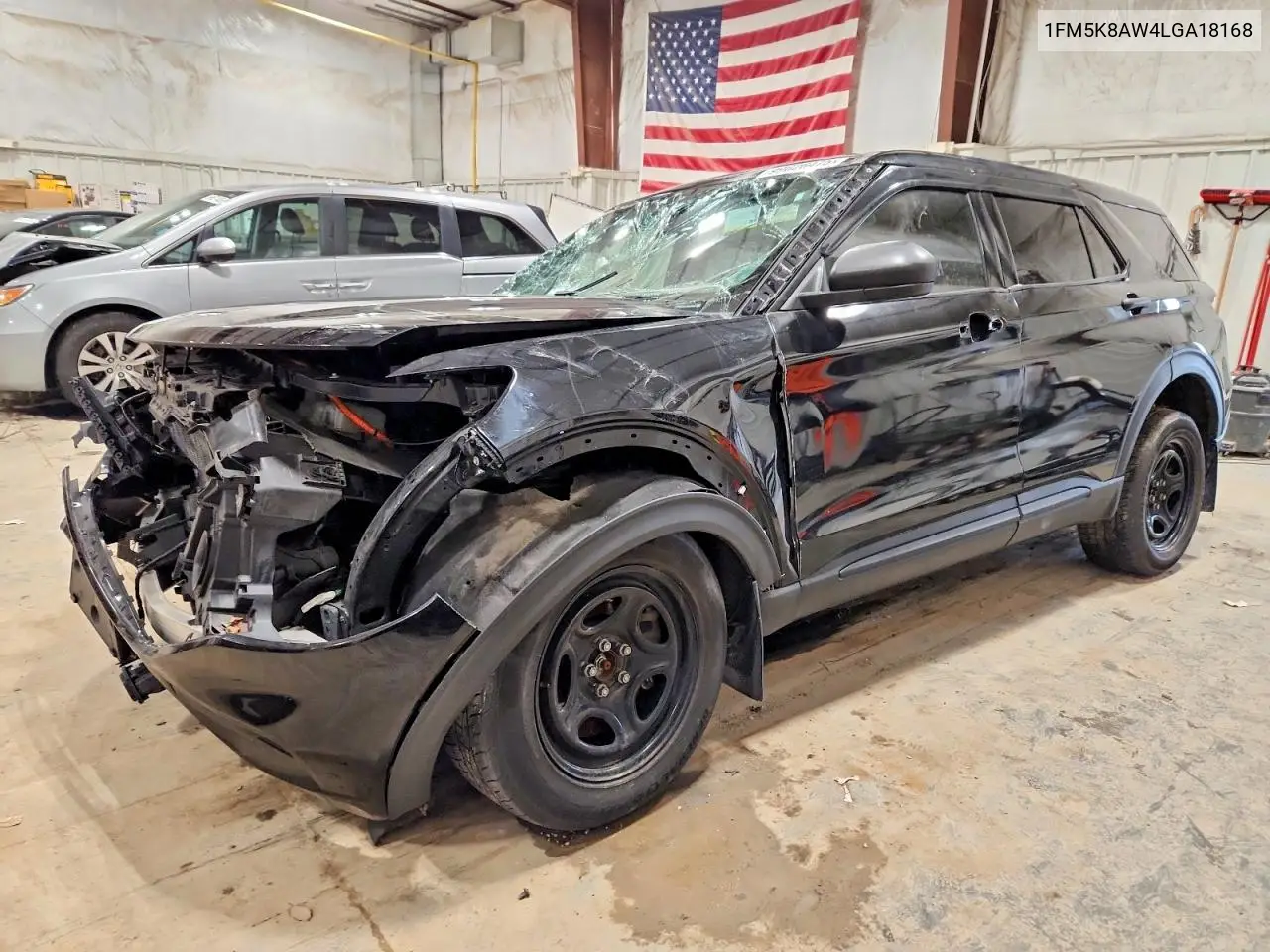 1FM5K8AW4LGA18168 2020 Ford Explorer Police Interceptor