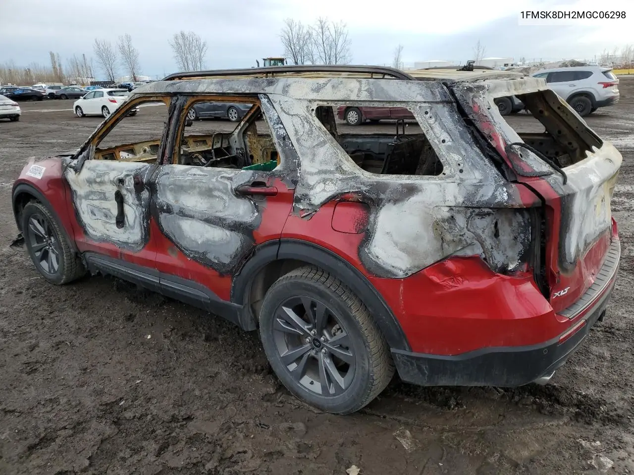 1FMSK8DH2MGC06298 2021 Ford Explorer Xlt