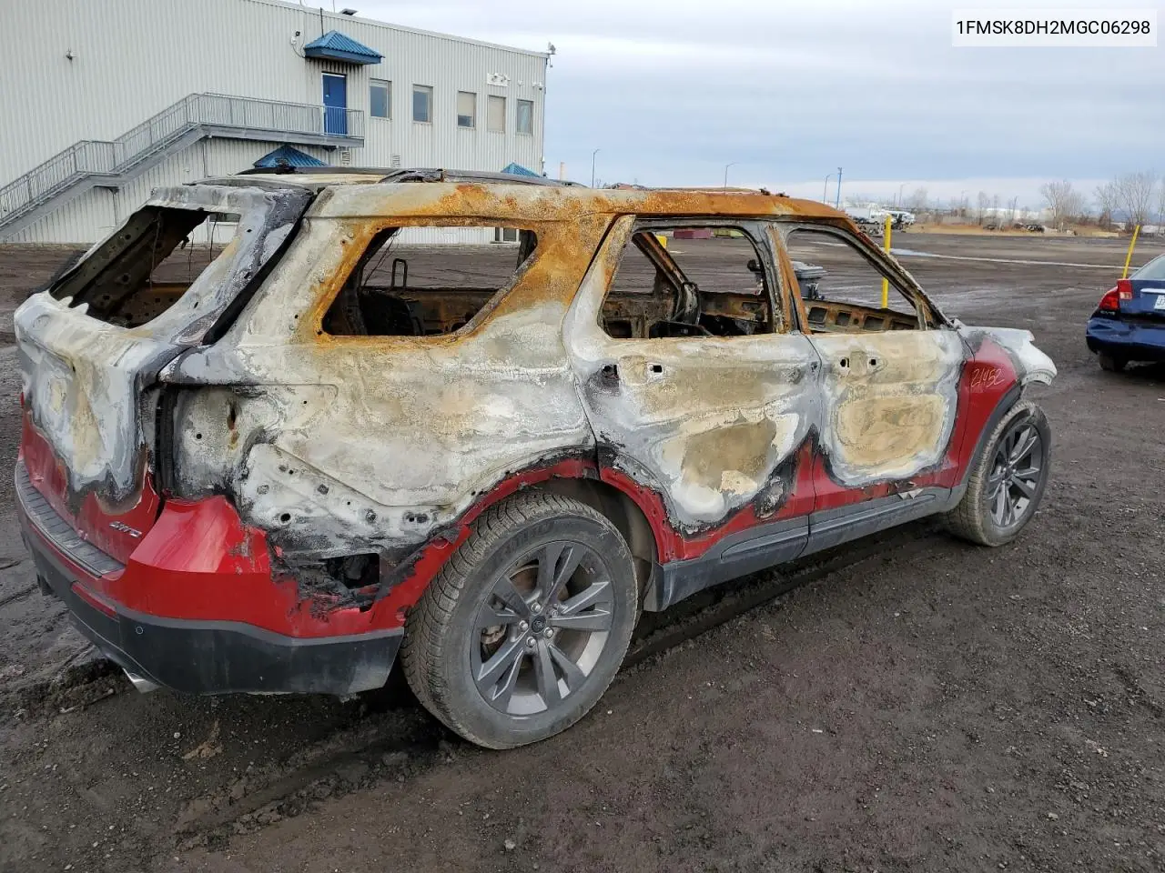 1FMSK8DH2MGC06298 2021 Ford Explorer Xlt