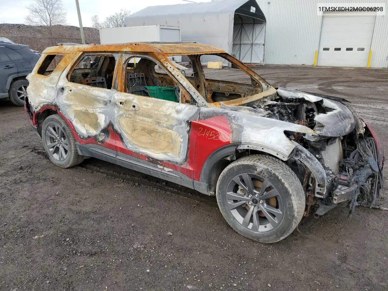 1FMSK8DH2MGC06298 2021 Ford Explorer Xlt