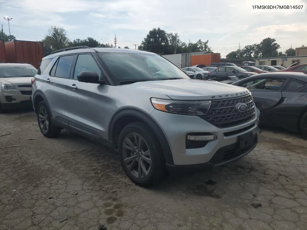 2021 Ford Explorer Xlt VIN: 1FMSK8DH7MGB14507 Lot: 61492054