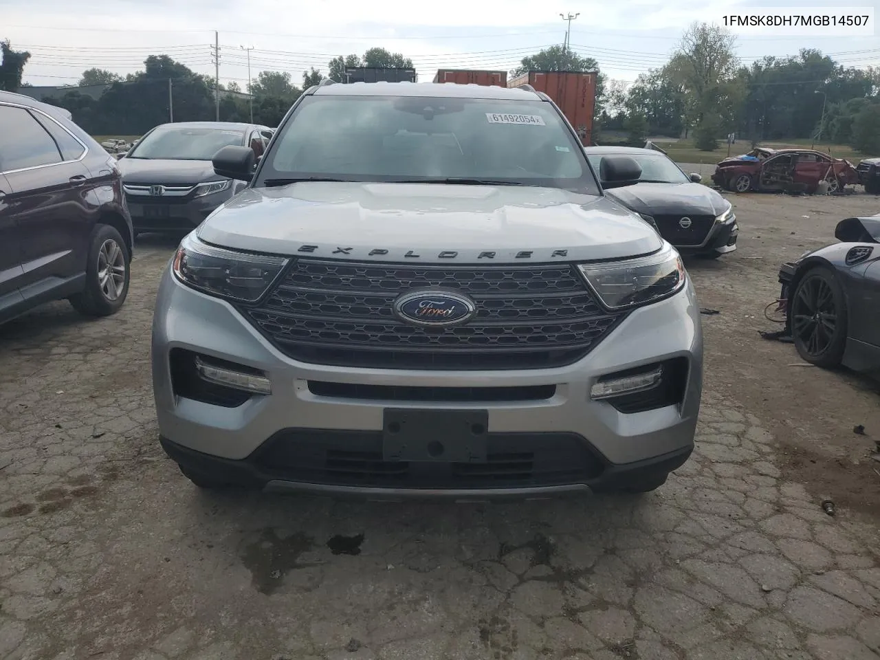 2021 Ford Explorer Xlt VIN: 1FMSK8DH7MGB14507 Lot: 61492054