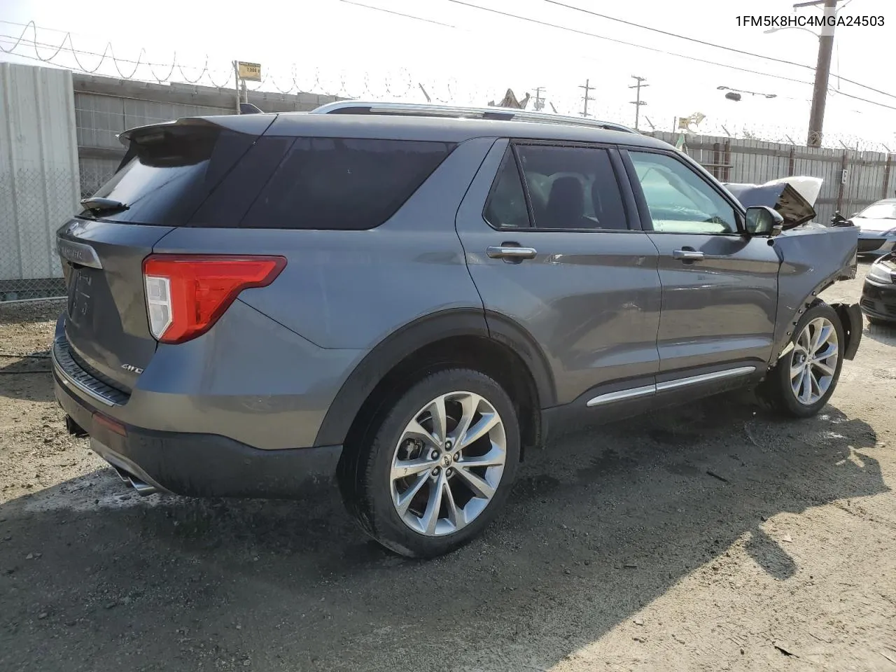 1FM5K8HC4MGA24503 2021 Ford Explorer Platinum