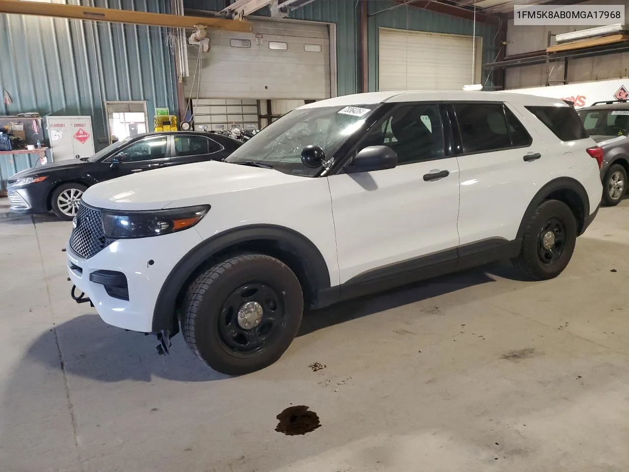 1FM5K8AB0MGA17968 2021 Ford Explorer Police Interceptor