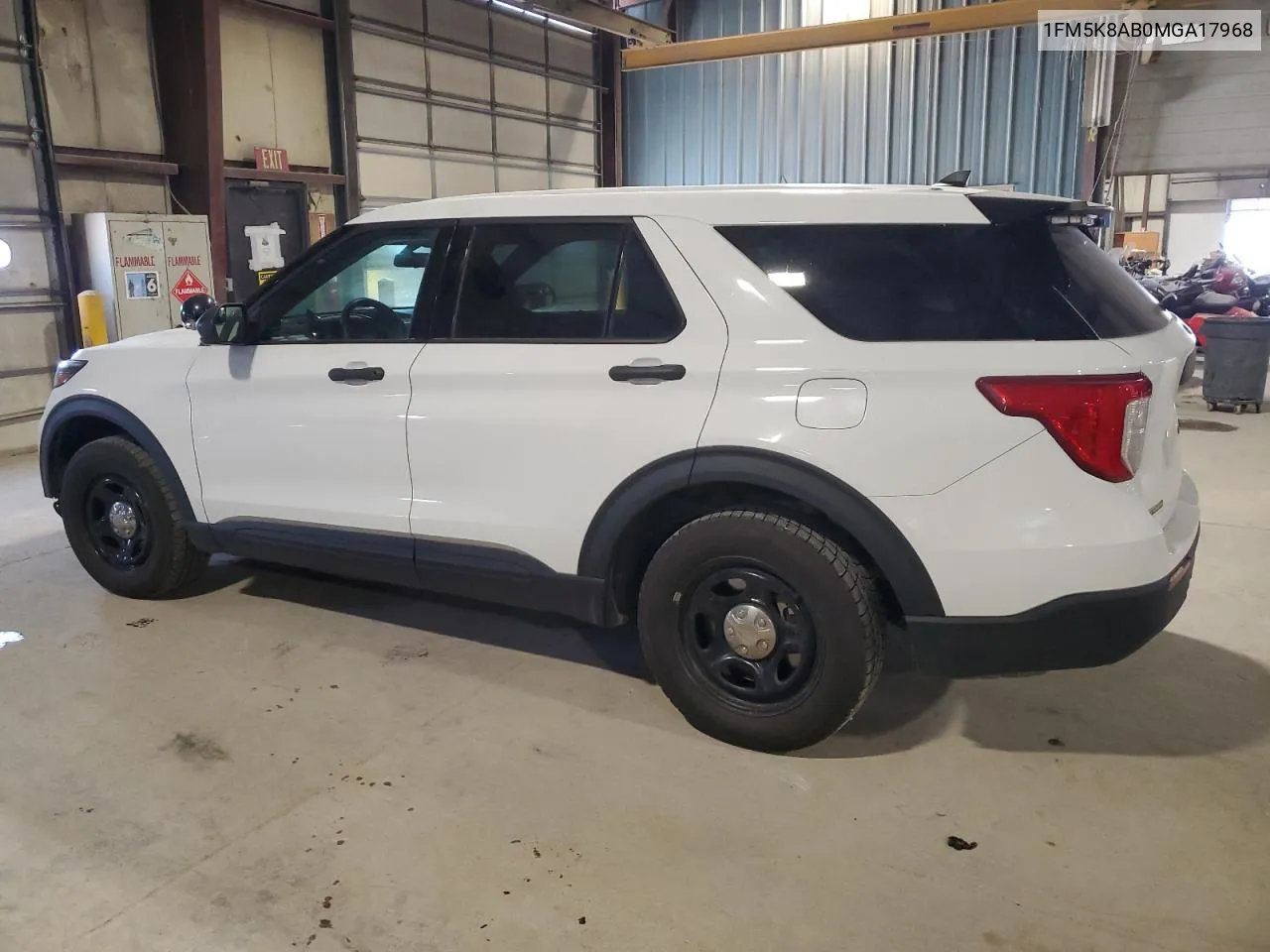 1FM5K8AB0MGA17968 2021 Ford Explorer Police Interceptor