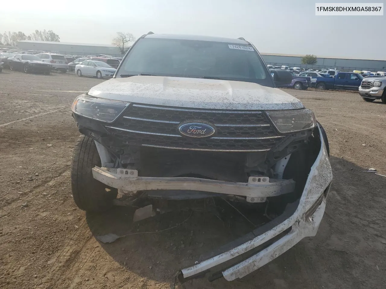 1FMSK8DHXMGA58367 2021 Ford Explorer Xlt