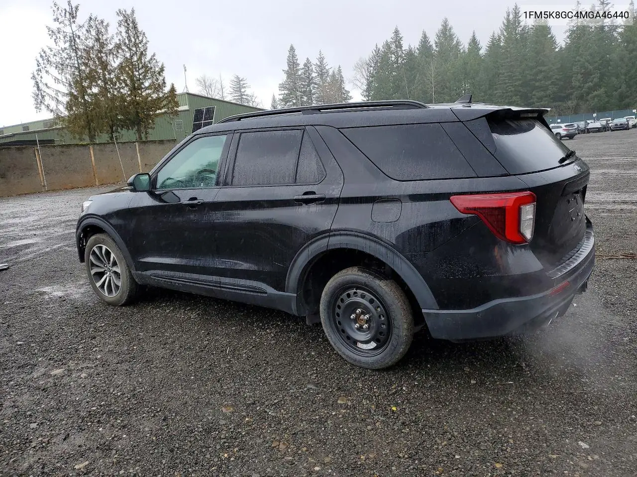 1FM5K8GC4MGA46440 2021 Ford Explorer St