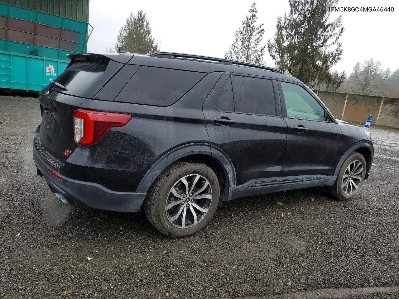 1FM5K8GC4MGA46440 2021 Ford Explorer St