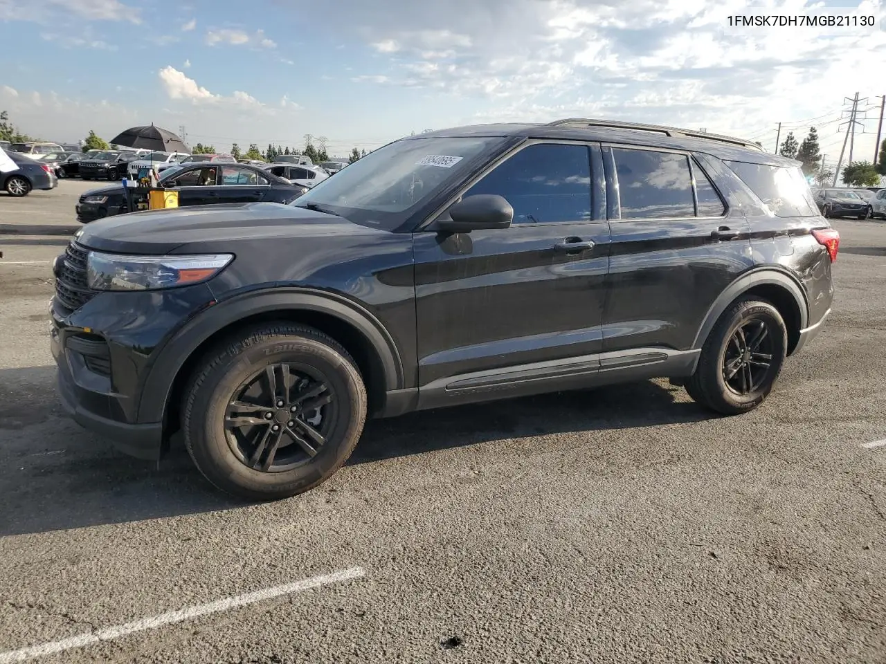1FMSK7DH7MGB21130 2021 Ford Explorer Xlt