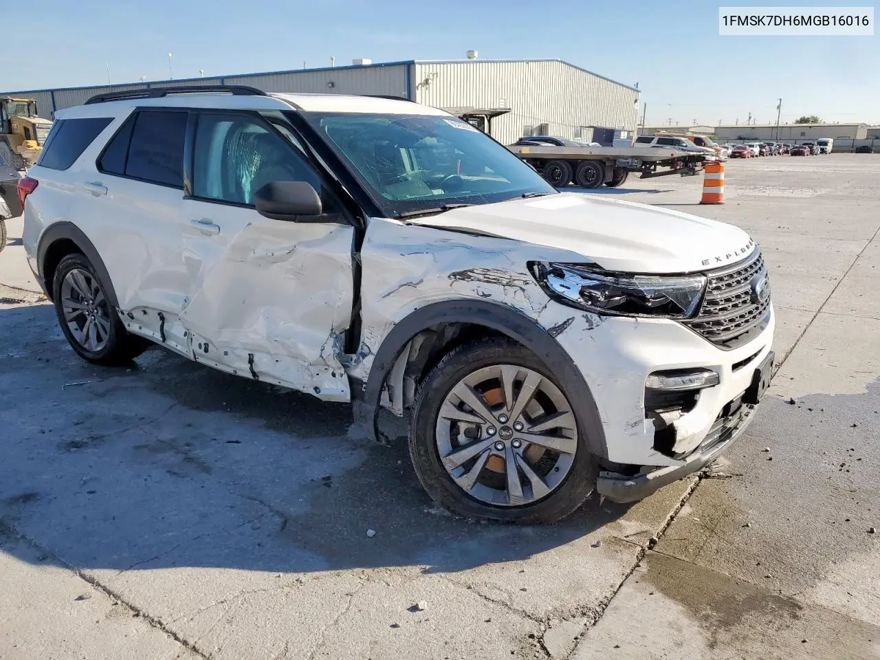 1FMSK7DH6MGB16016 2021 Ford Explorer Xlt