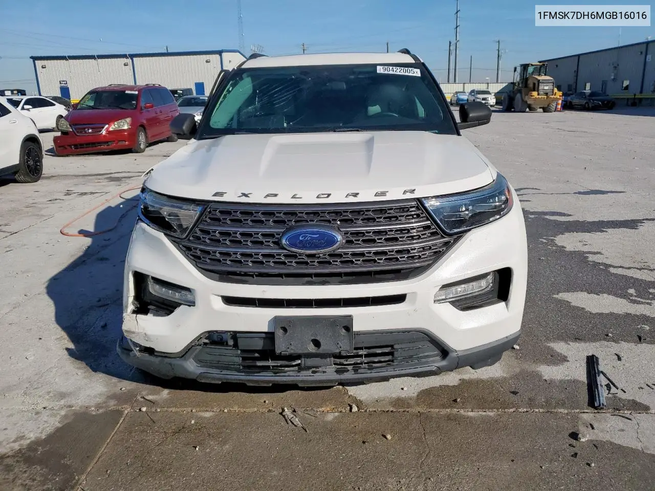 1FMSK7DH6MGB16016 2021 Ford Explorer Xlt
