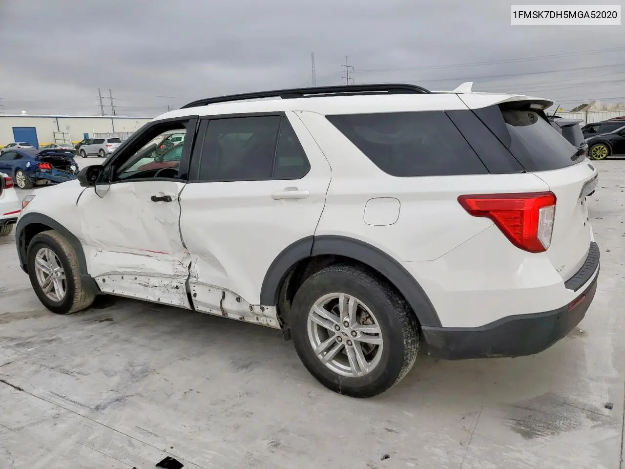 1FMSK7DH5MGA52020 2021 Ford Explorer Xlt
