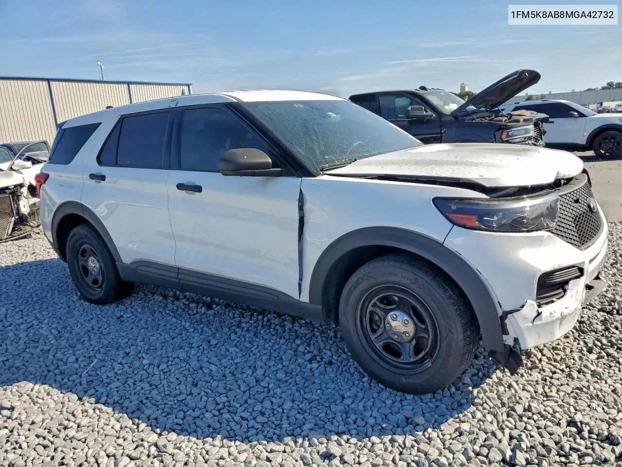 1FM5K8AB8MGA42732 2021 Ford Explorer Police Interceptor