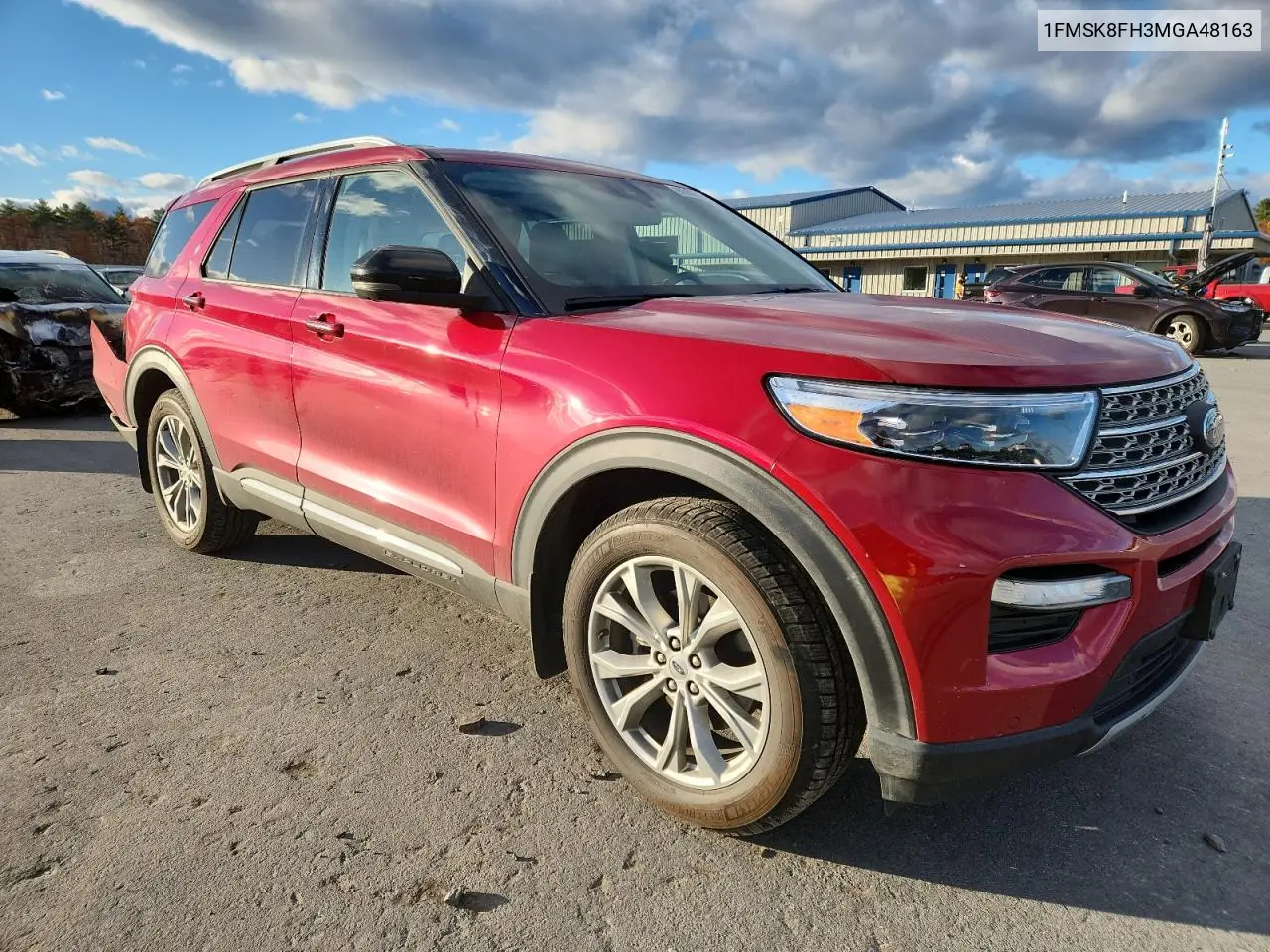 1FMSK8FH3MGA48163 2021 Ford Explorer Limited