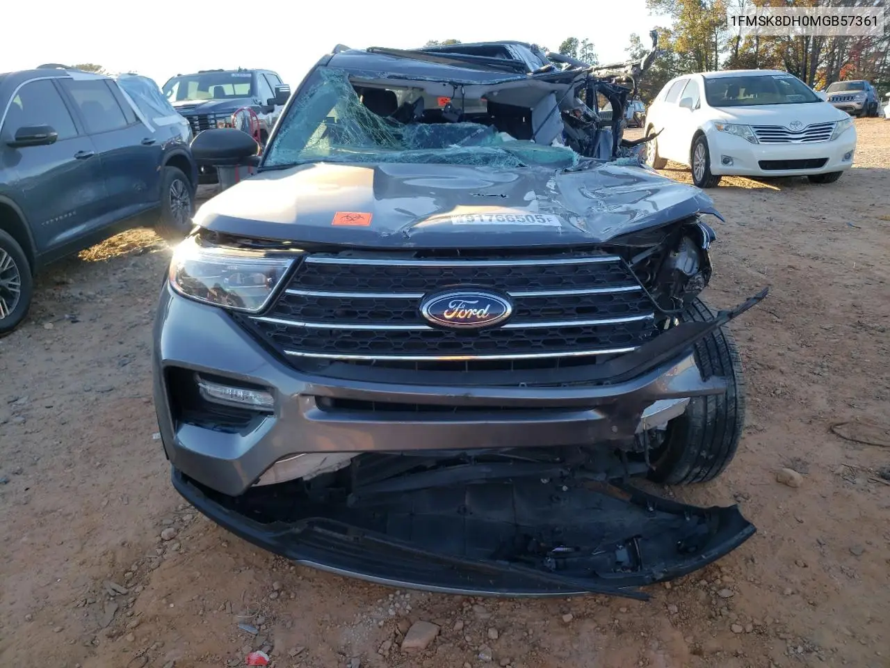 1FMSK8DH0MGB57361 2021 Ford Explorer Xlt