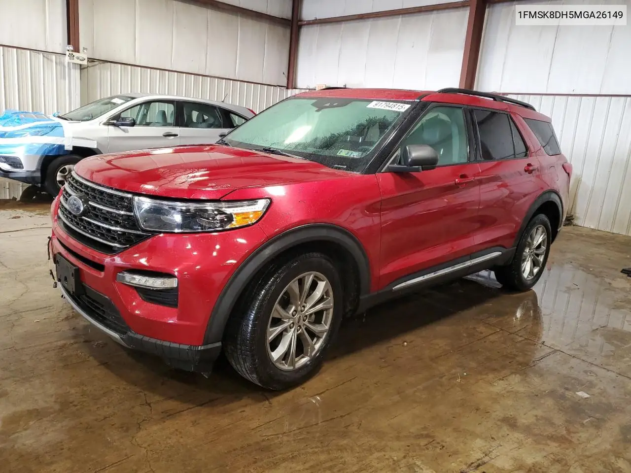 1FMSK8DH5MGA26149 2021 Ford Explorer Xlt
