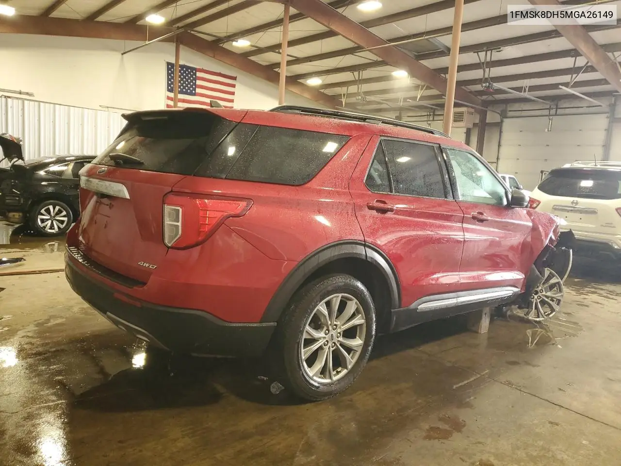 1FMSK8DH5MGA26149 2021 Ford Explorer Xlt