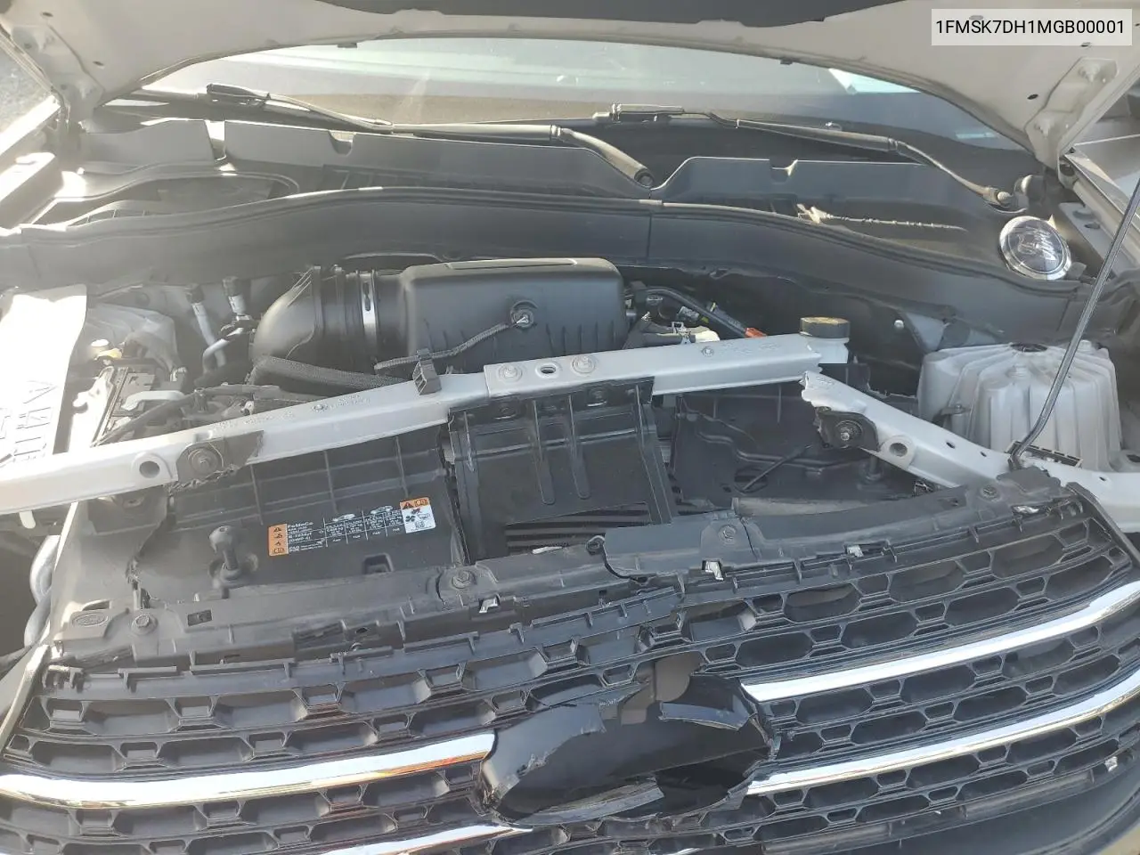 1FMSK7DH1MGB00001 2021 Ford Explorer Xlt