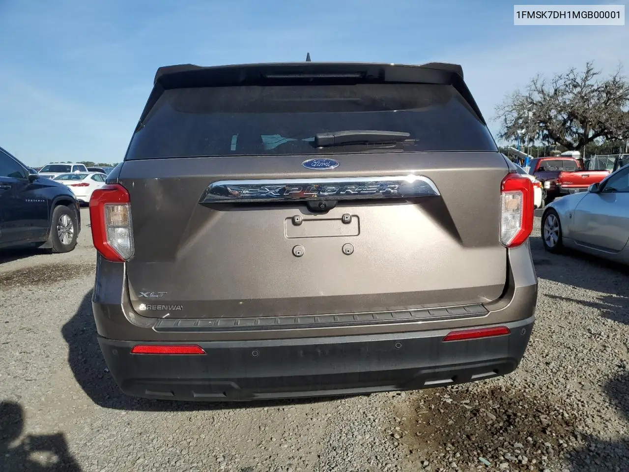 1FMSK7DH1MGB00001 2021 Ford Explorer Xlt