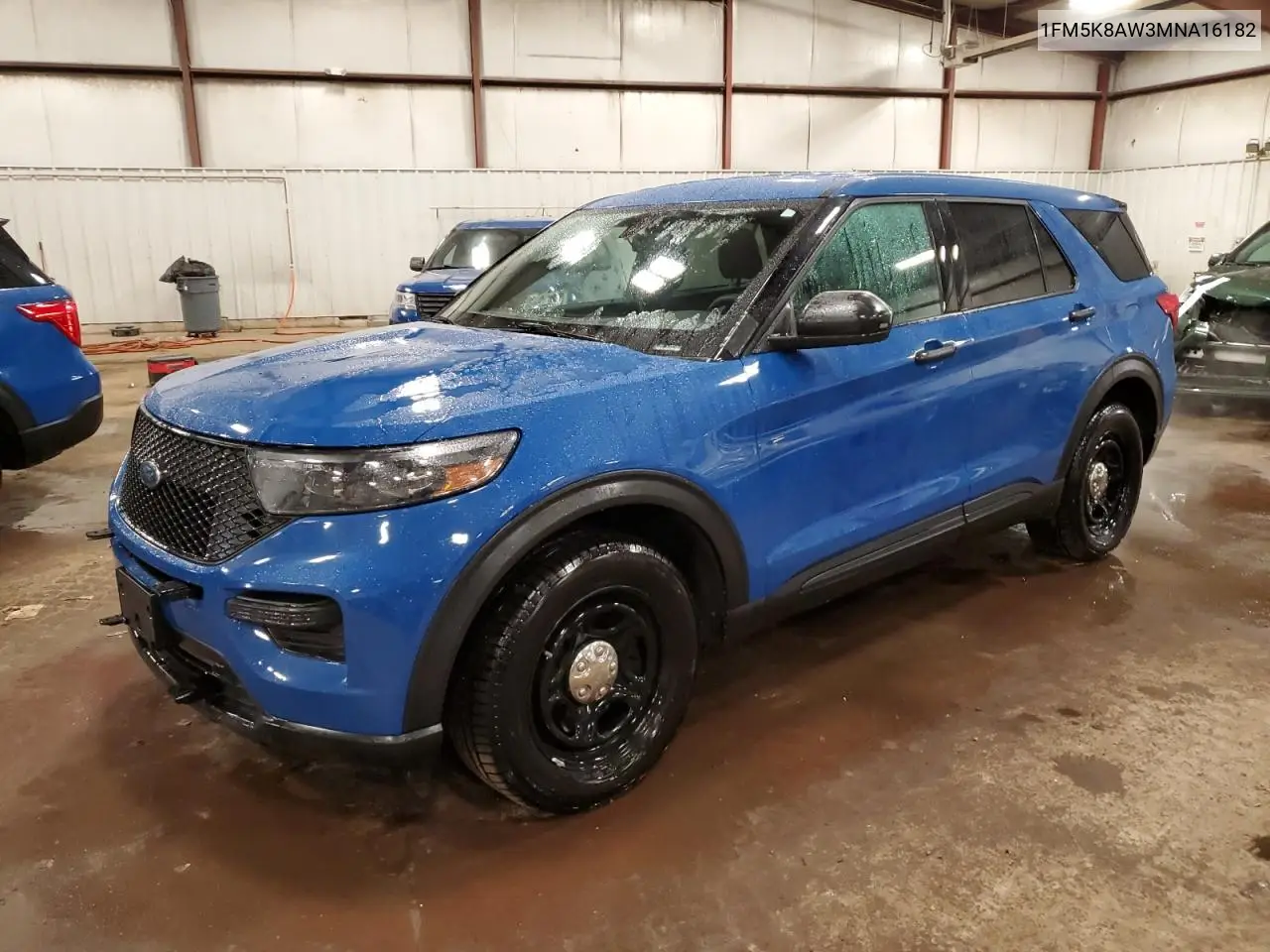 1FM5K8AW3MNA16182 2021 Ford Explorer Police Interceptor