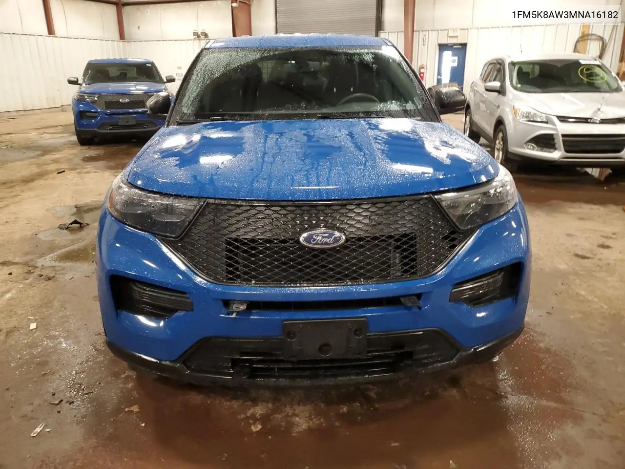 1FM5K8AW3MNA16182 2021 Ford Explorer Police Interceptor