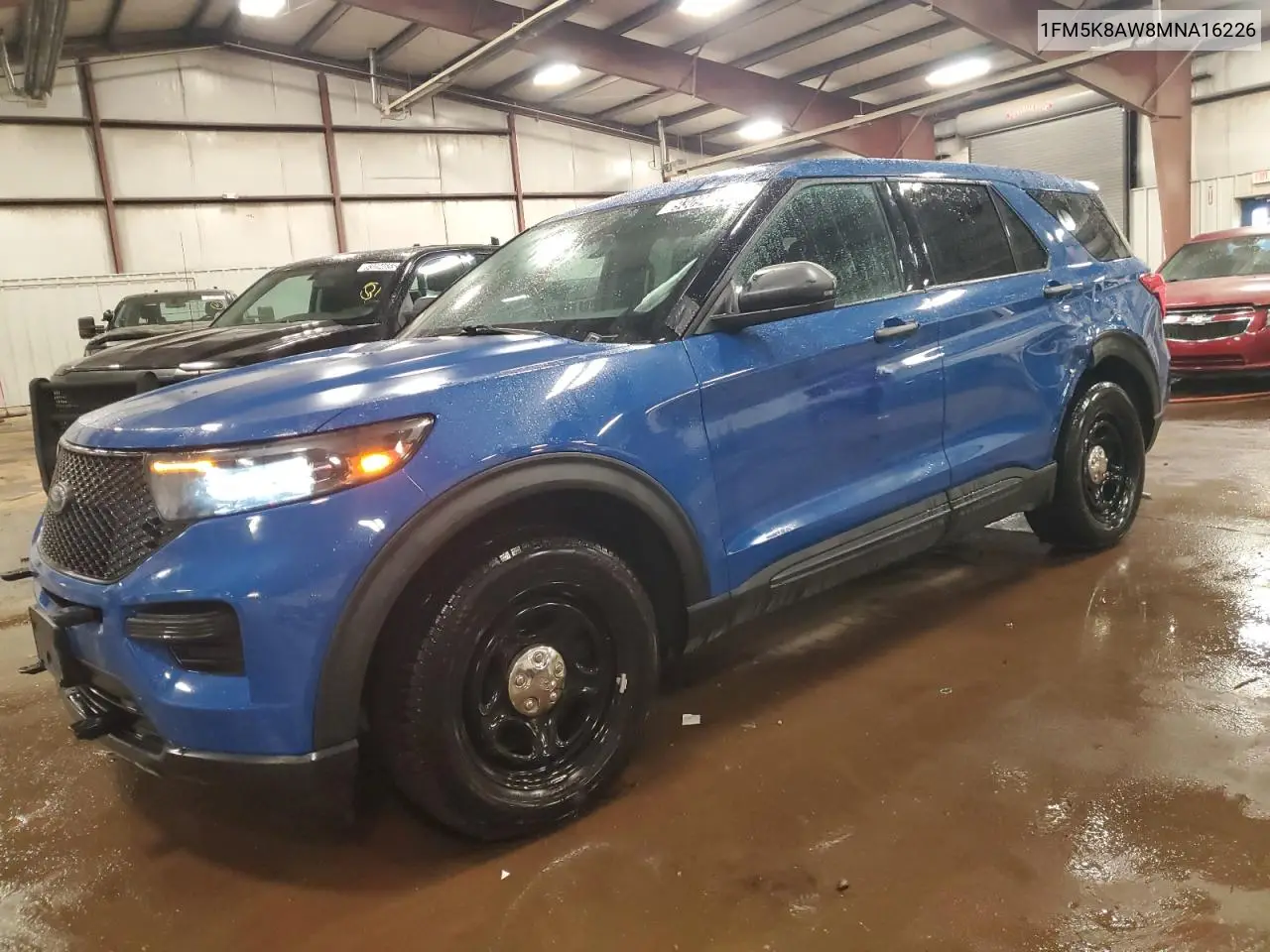 1FM5K8AW8MNA16226 2021 Ford Explorer Police Interceptor
