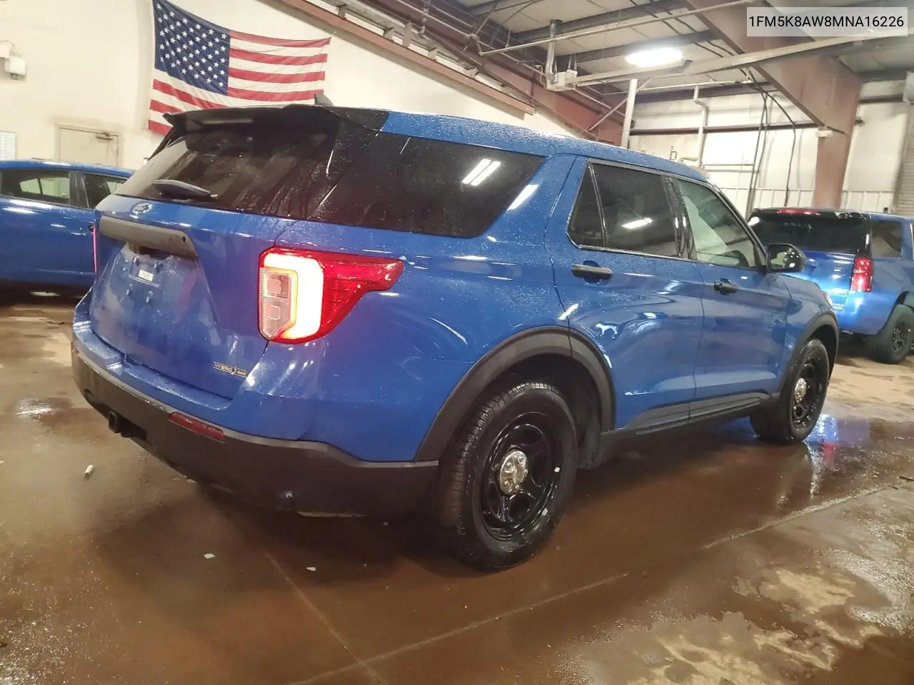 1FM5K8AW8MNA16226 2021 Ford Explorer Police Interceptor