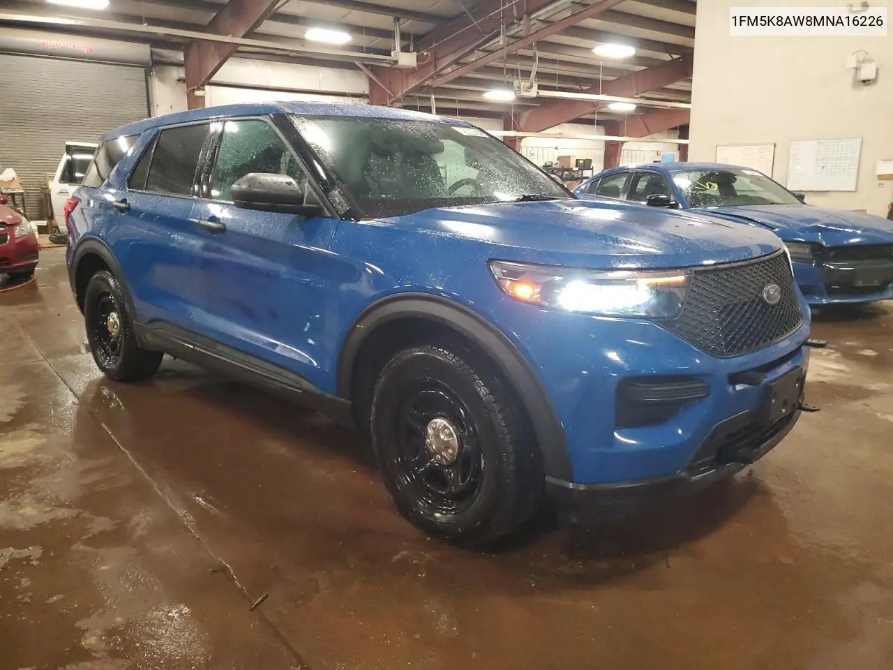 1FM5K8AW8MNA16226 2021 Ford Explorer Police Interceptor