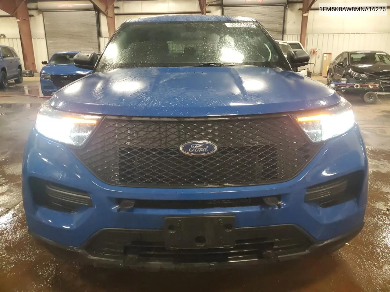 1FM5K8AW8MNA16226 2021 Ford Explorer Police Interceptor