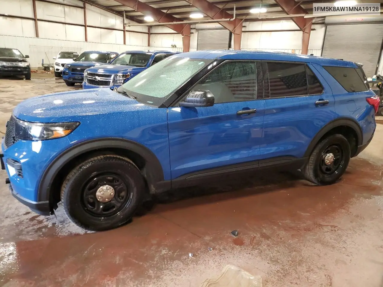 1FM5K8AW1MNA19128 2021 Ford Explorer Police Interceptor